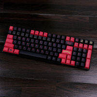 GMK Higanbana Bian Spline Cap สีแดงชุดขนาดใหญ่ของ PBT ความร้อนระเหิดโรงงานเดิมความสูง Adaptive Mechanical Keyboard