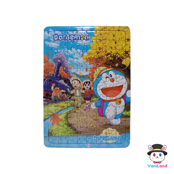 ตัวต่อจิ๊กซอว์โดราเอมอน-ขนาด-m-สินค้าลิขสิทธิ์-wanna-doraemon-jigsaw-puzzle-vaniland