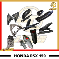 อุปกรณ์เสริม Honda Rsx150 Winner X RS-X Hugger Muffler หลัง Fender ฝาท้ายกระจกหน้าคาร์บอน/สีดำ