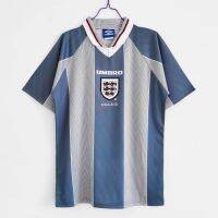 2022 2023 ล่าสุด เสื้อกีฬาแขนสั้นลําลอง ลายทีมชาติฟุตบอล England 1996 season AAA สไตล์วินเทจ ไซซ์ S-XXL