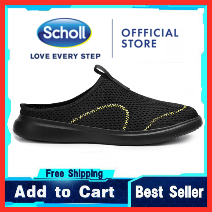 scholl-รองเท้าสกอลล์-scholl-รองเท้า-scholl-scholl-รองเท้าสกอลล์-scholl-รองเท้า-รองเท้า-scholl-ผู้ชาย-scholl-รองเท้าผ้าใบผู้ชายรองเท้าผู้ชาย-scholl-ขนาดใหญ่-46-47-48-ครึ่งรองเท้าแตะรองเท้าแตะแบนผู้ชายแ
