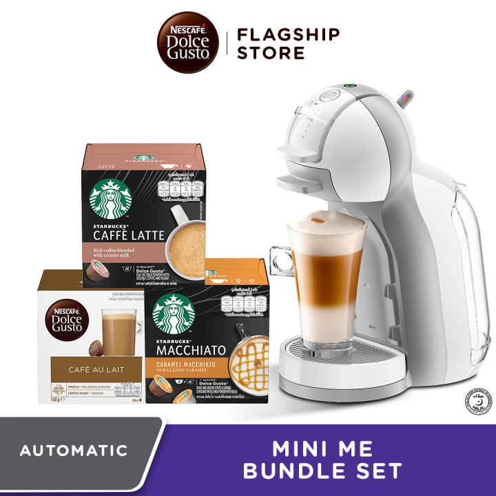 nescafe dolce gusto krups mini me starbucks coffee bundle