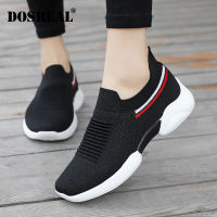 DOSREAL Sneakers For Women Shoes Big Size 35-42 Korean Style Women Sports Shoes Slip On Loafers For Ladies Casual Walking Women Shoes