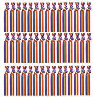 1000Piece Pride Month Unisex Rainbow Bandana Gay Pride Handkerchief Wristband Nylon + Spandex Wrist Strap