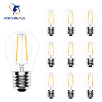 10pack S14 Dimmable Filament Bulb For Garden String lights Waterproof E27 E26 110V 220V 2W PC Cover Warm White Led Light Bulbs