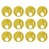 12Pcs รอบ Bee Hive กล่อง Entrance Gate Disc Bee Nest ประตู Honeycomb Entrance Gate Beekeeping เครื่องมือ Equipment