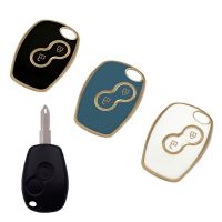 Soft TPU Car Key Case Shell For Renault Megane Modus Espace Laguna Duster Logan DACIA Sandero Captur Fluence Clio Kangoo Scenic Key Chains