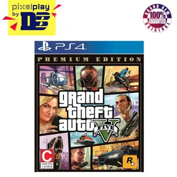 Playstation 4 Sticker Gta 5, Gta 5 Ps4 Edition Premium