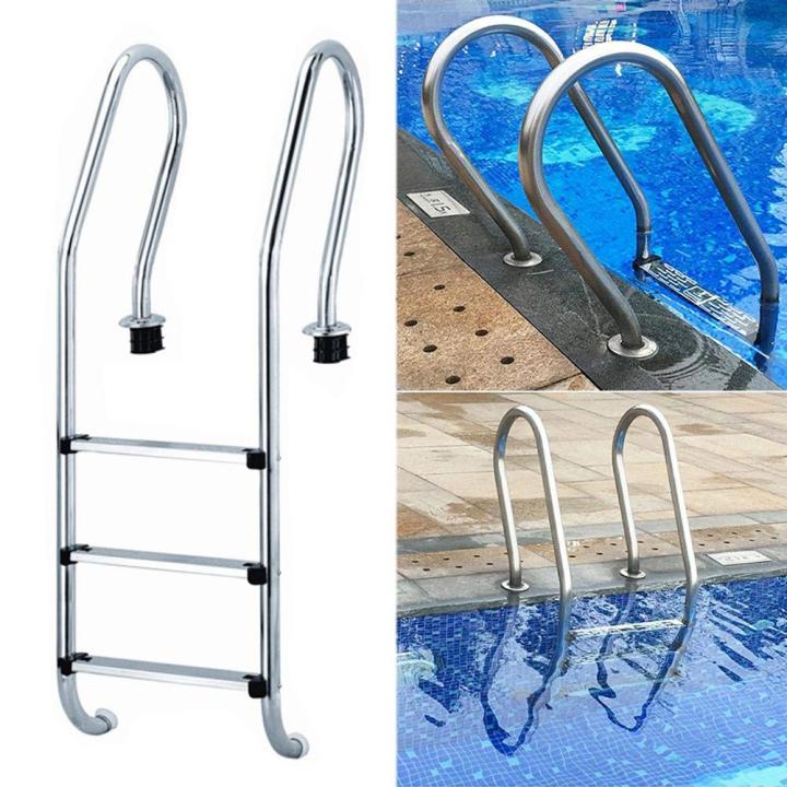 1Pcs Swimming Pool Ladder Steps Stainless Steel Replacement Anti Slip ...