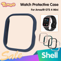 Temoo เคสแผ่นป้องกันพีซีสำหรับ Amazfit GTS 4มินิปกป้องหน้าจอบัมเปอร์สมาร์ทวอท์ชแบบเต็มปกป้องหน้าจอเคสหุ้มกันกระแทกสำหรับ Huami Amazfit GTS4ปลอกเคส Ipad Mini