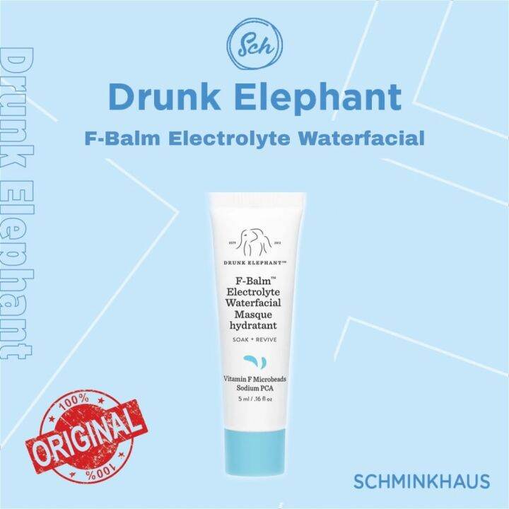 DRUNK ELEPHANT FBalm Electrolyte Waterfacial 5ml Travel Size