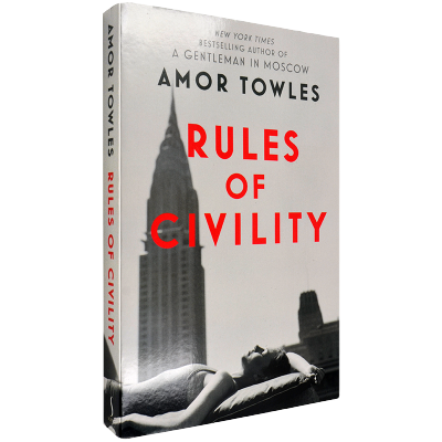 The original English book rules of civil law best-selling novel Amor Towles emer TOLES