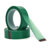 PET Bake lacquer Green High Temperature Adhesive Tape Electroplating Protection Tape PCB Solder Plating Insulation Protection Adhesives  Tape