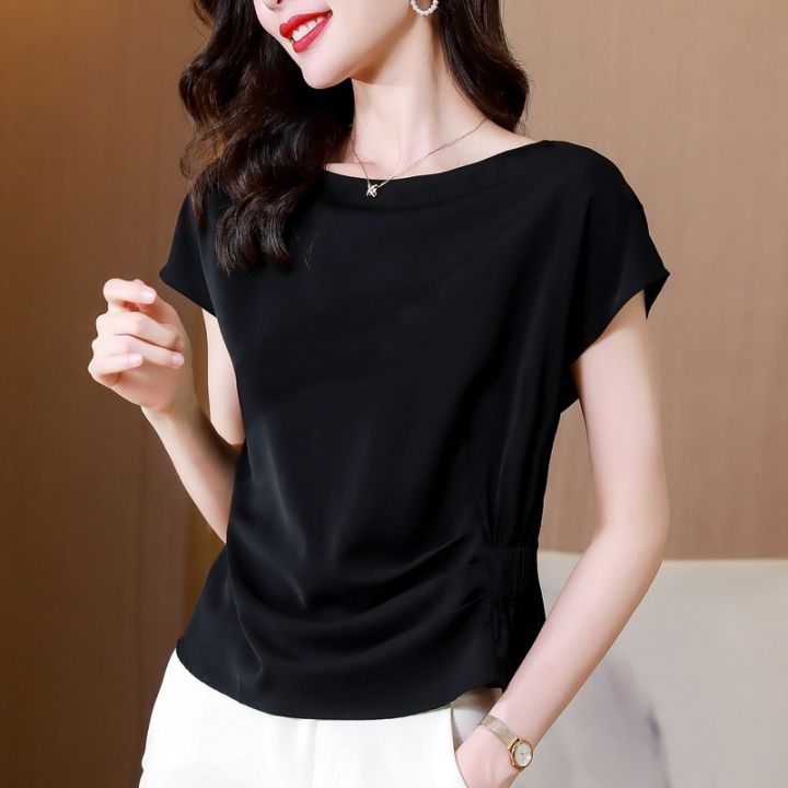 ms-chiffon-shirt-into-summer-in-2023-the-new-western-style-jacket-chic-small-unlined-upper-garment-of-a-t-shirt-with-short-sleeves-shirt