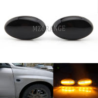 2Pcs Led Side Marker Turn Signal Light Sequential Blinker Lamps For Subaru Impreza WRX STI 02-07 Forester 01-05 Liberty