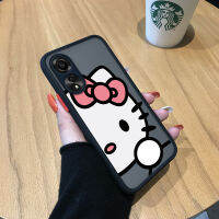 พร้อมเคสโทรศัพท์สำหรับ OPPO A78 4G การ์ตูนน่ารักโทรศัพท์ดีไซน์เคสโทรศัพท์รูปขอบด้านข้างแมวน่ารักมีน้ำค้างแข็งโปร่งใสเคสแข็งกันกระแทกสำหรับเด็กผู้หญิงเคสป้องกันกล้อง