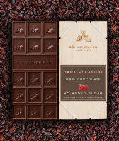 68% DARK CHOCOLATE WITH RASPBERRY CRUNCH /ดาร์กช็อกโกแลต 68% / ผสมเนื้อราสเบอรรี่ ฟรีชดราย ออร์แกนิค / 55 กรัม