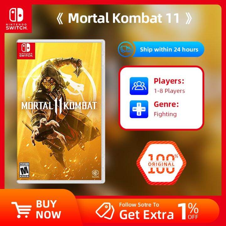 Nintendo Switch Game Deals Mortal Kombat 11 Standard Edition
