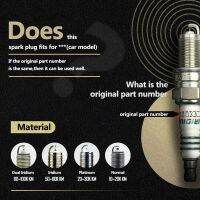 หัวเทียนไฟฟ้าอิริเดียม4x Ik20-5304เทียนไขในรถสำหรับฮอนด้านิสสันเทอร์โบปรับแต่ง