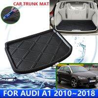 สำหรับ Audi A1 8X 2010 ~ 2018 2011 2012 2015 2016 2017แผ่นหุ้มกันรอยฝาหน้าฝาหลังกระโปรงรถอุปกรณ์เสริมเสื่อป้องกันการเกิดคราบดินสอเขียนขอบตากันน้ำอัตโนมัติ