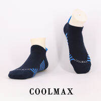 3คู่ Coolmax แข็งแรงต่ำตัดถุงเท้าผู้หญิงผู้ชายความชื้น Wicking ทนต่อการสึกหรอเบาะไม่แสดงถุงเท้า