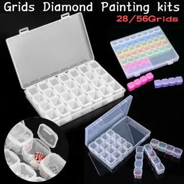 42/50/78 grid Portable Diamond Painting Storage Containers Storage box  Diamond Painting Accessories tools for diamond embroidery