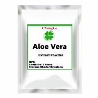 50-1000G Natural Aloe Vera Extract Powder,Cosmetic Raw,Anti Aging ,Skin Whitening And Moisturizing,Anti-Bactericidal