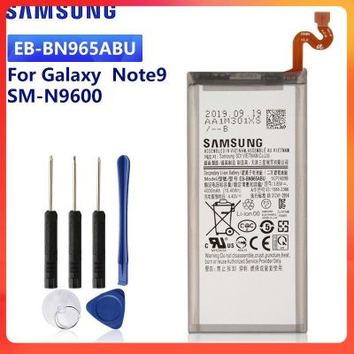 แบตเตอรี่  แท้ Samsung Galaxy Note9 Note 9 SM-N9600 N960F N960U N960N N960W  4000mAh Battery EB-BN965ABU  แบตเตอรี่รับประกัน 6 เดือน แถม ฟรี ไขควง