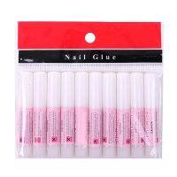 10pcs Nail Glue 2g Mini For sticking false nails Zircon Adhesives Tape