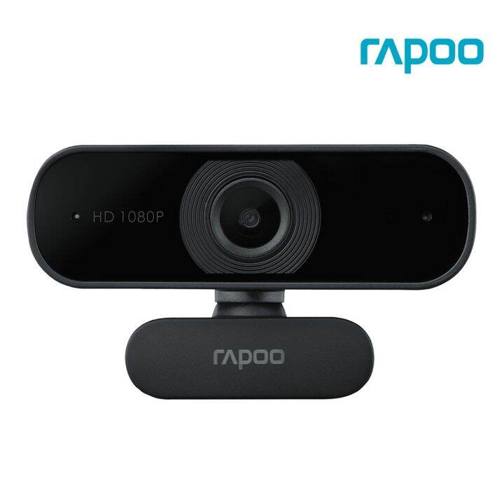 กล้องติดคอม-rapoo-webcam-c260-black