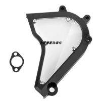 เคส KTM DUKE250/RC390 17-23โซ่โมดิฟายโปร่งใสห่วงโซ่ขนาดเล็กฝาครอบเกียร์กระเป๋าคลัทช์มีโซ่