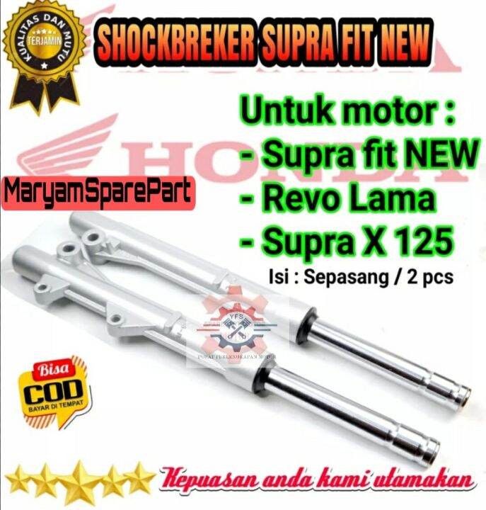 Original As Shock Depan Tabung Honda Supra Fit New Supra X Old Karisma Revo Lama