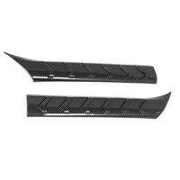 Rear Corner Trims Rear Bumper Anti-Scratch Decorative Bright Strips Bumper Guard Accessories for Toyota Highlander 2021