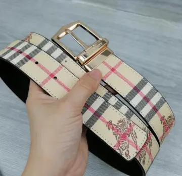 How to Spot Fake Burberry Belt 