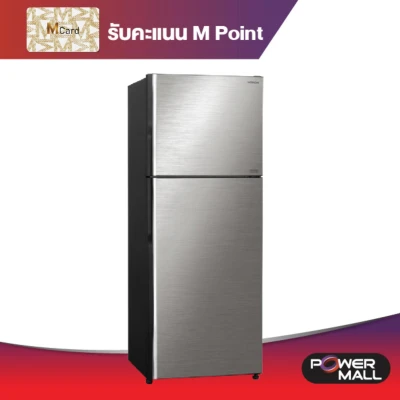 HITACHI ตู้เย็น 2 ประตู (15 คิว,สีเงิน) รุ่น R-V400PD BSL