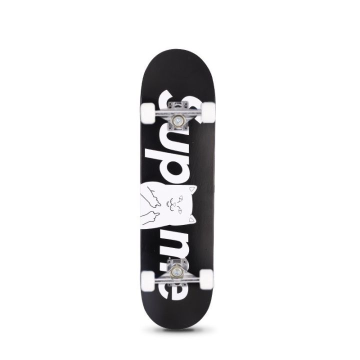 สเก็ตบอร์ด-สเก็ตบอร์ด-เกรดพรีเมี่ยม-skateboards-ไซส์-80x20x10-cm-วัสดุอย่างดี-มีน้ำหนัก-ทนทาน-สเก็ตบอด-skb01