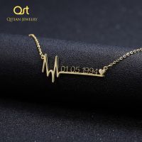 ₪✐﹍  Qitian Name Necklace Shaped Lockbone Chain Pendant Female Jewelry Accessorie