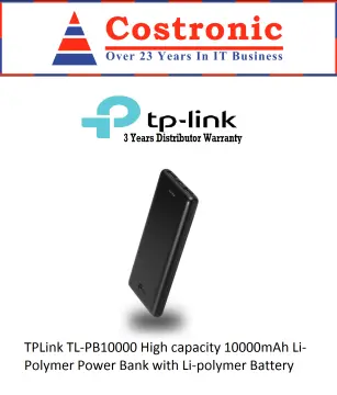 TL-PB10000, 10000mAh Li-Polymer Power Bank