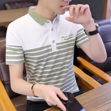Luxury Brand Men's Polo Shirt 2023 Summer New 100%Cotton Short Sleeve Lapel  Embroidery Korean Trend Casual Cool T-shirt For Men