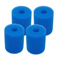 4 Pack Pool Filter Sponge for Type H Reusable Washable Hot Tub Cleaner Tool for In-Tex Type H Sponge Filter