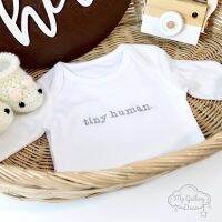 ?พร้อมส่ง? ชุด onesie เด็กแรกเกิด ปักข้อความน่ารัก