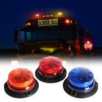 【CW】▧❃  Super Emergency Traffic Lights for Vehicles Strobe Warning Trucks Cars School Bus Magnetic Mount 12V-24V