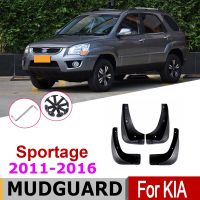 บังโคลนสำหรับ KIA Sportage SL JE KM 2016-2011ข้ามบังโคลนแผ่นบังโคลนแผ่นกันกระเซ็นอุปกรณ์สาด2015 2014 2013 2012