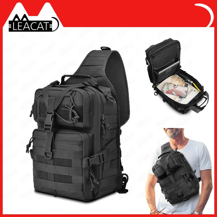 tactical sling backpacks for men