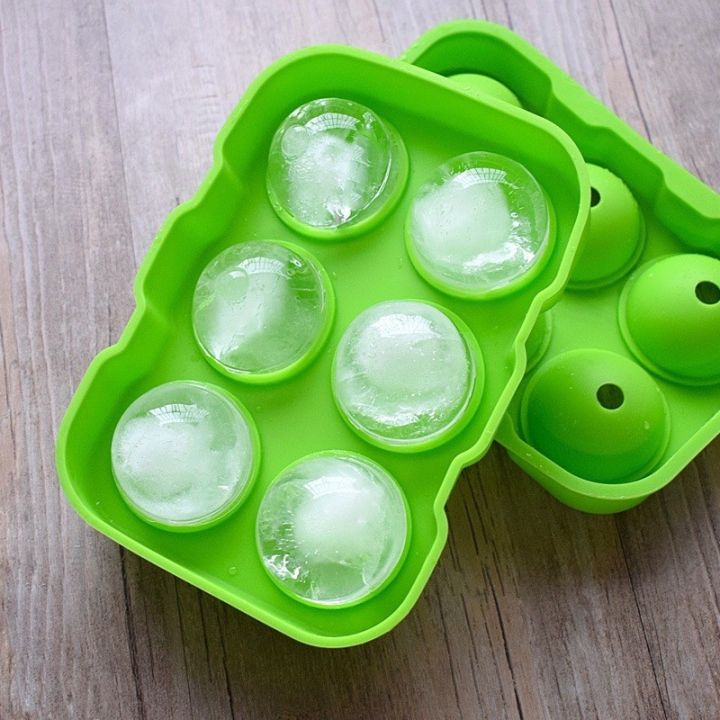 ice-ball-pack-of-6-บล็อคทำน้ำแข็งกลมวิสกี้-6-ลูก-บล๊อคน้ำแข็ง-ที่ทำice-ball-ที่ทำน้ำแข็งกลม-ที่ทำน้ำแข็ง-พิมพ์น้ำแข็งกลม-พิมพ์น้ำแข็งลูกบอล