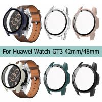 ™ Pokrowiec ochronny do zegarka Huawei GT3 42mm 46mm osłona ekranu do zegarka Huawei GT 3 42mm 46mm obudowa ze szkła hartowanego