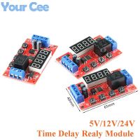 DC 5V 12V 24V 10A Adjustable Time Delay Relay Module LED Digital Timming Relay Timer Delay Trigger Switch Timer Control Switch