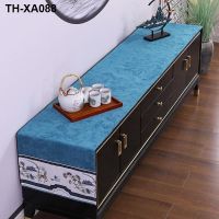 of atmosphere new Chinese style TV antependium fabric sitting room tea cloth shoe dust MATS