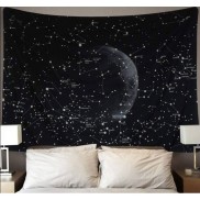Giá hủy diệt Tranh vải treo tường - Thảm trang trí hình mặt trăng ngân hà