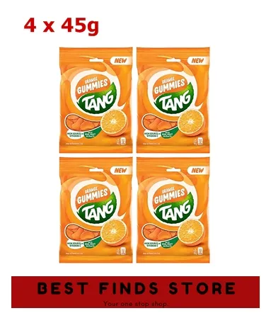 Tang Orange Gummies Chewy Candy 45g - Set of 4 | Lazada PH